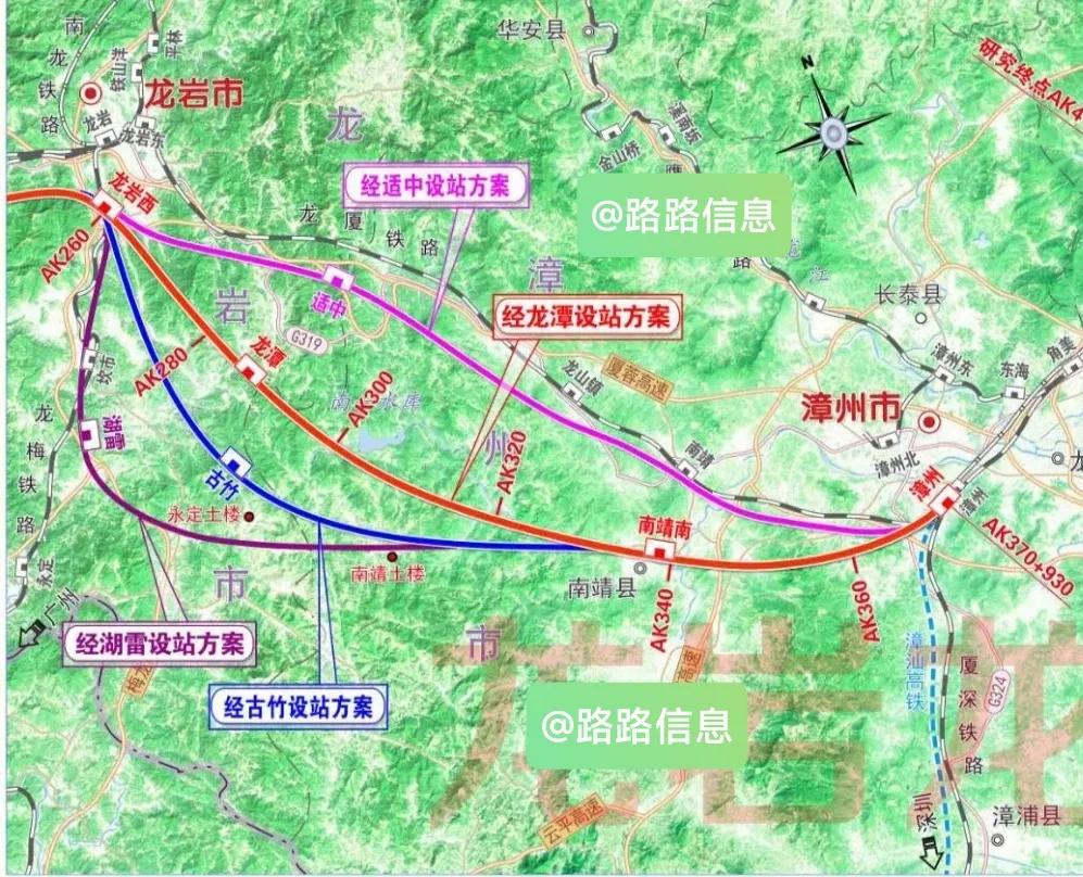 赣龙厦高铁成功列入国家规划,北线中线南线之争或又上演