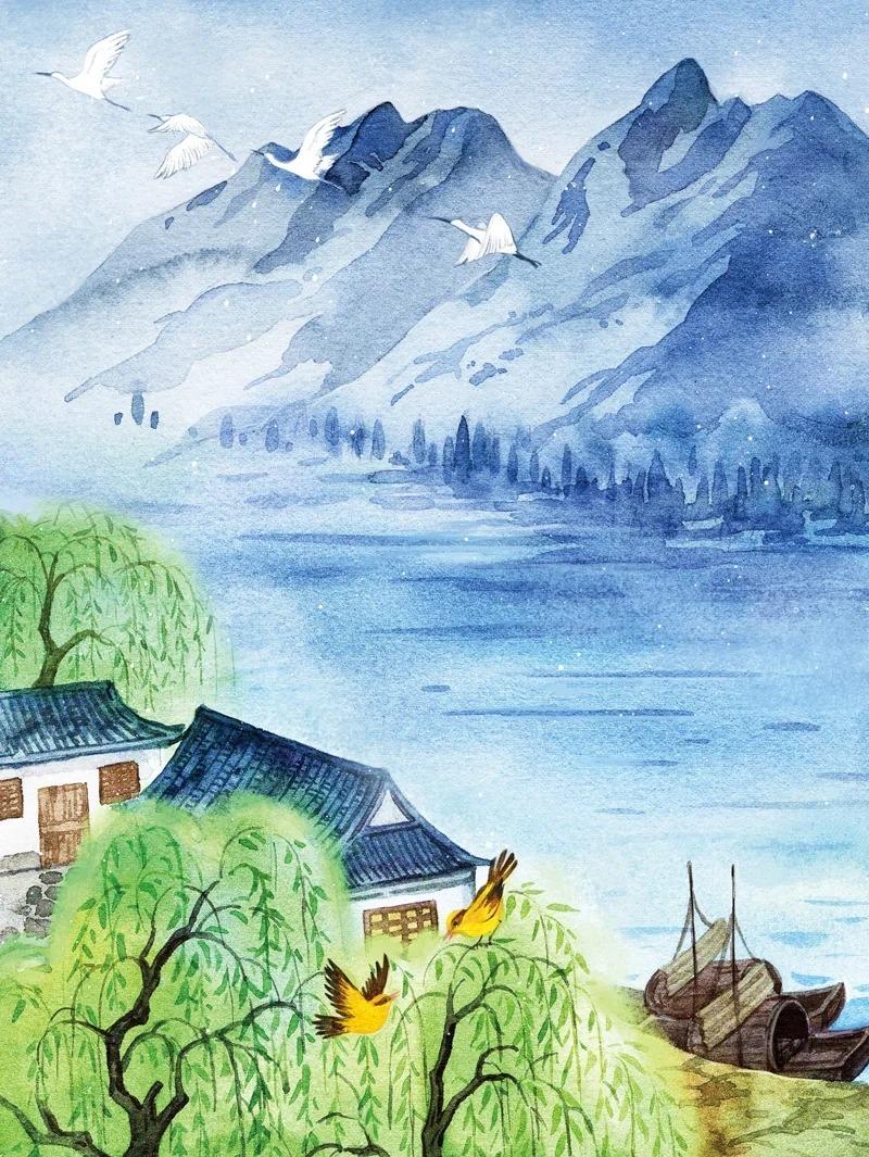 35山园小梅林逋众芳摇落独暄妍,占尽风情向小园.