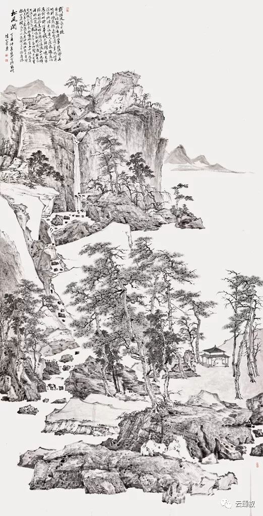 借万山之气致远书千岩之韵怀古丨品徐裕颂的借山书房