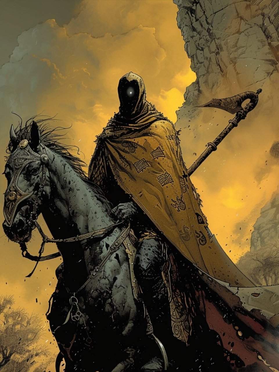 在无尽的知识和奥秘中,守护平衡  神秘法师骑士:奥秘的守护者96