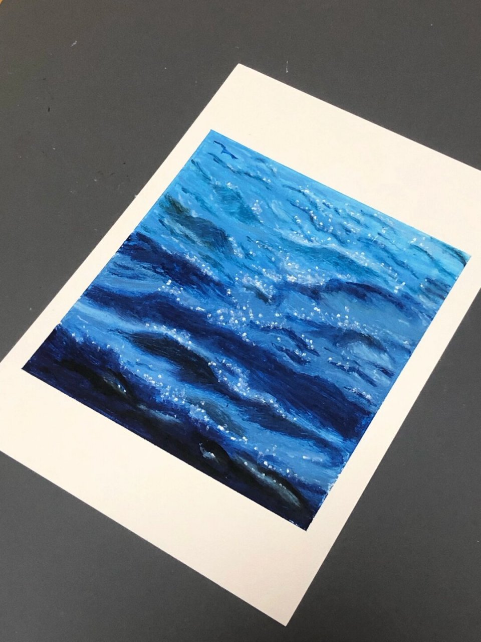 油画风景海浪  96油画风景中的海浪,简直是一场视觉的盛宴99!