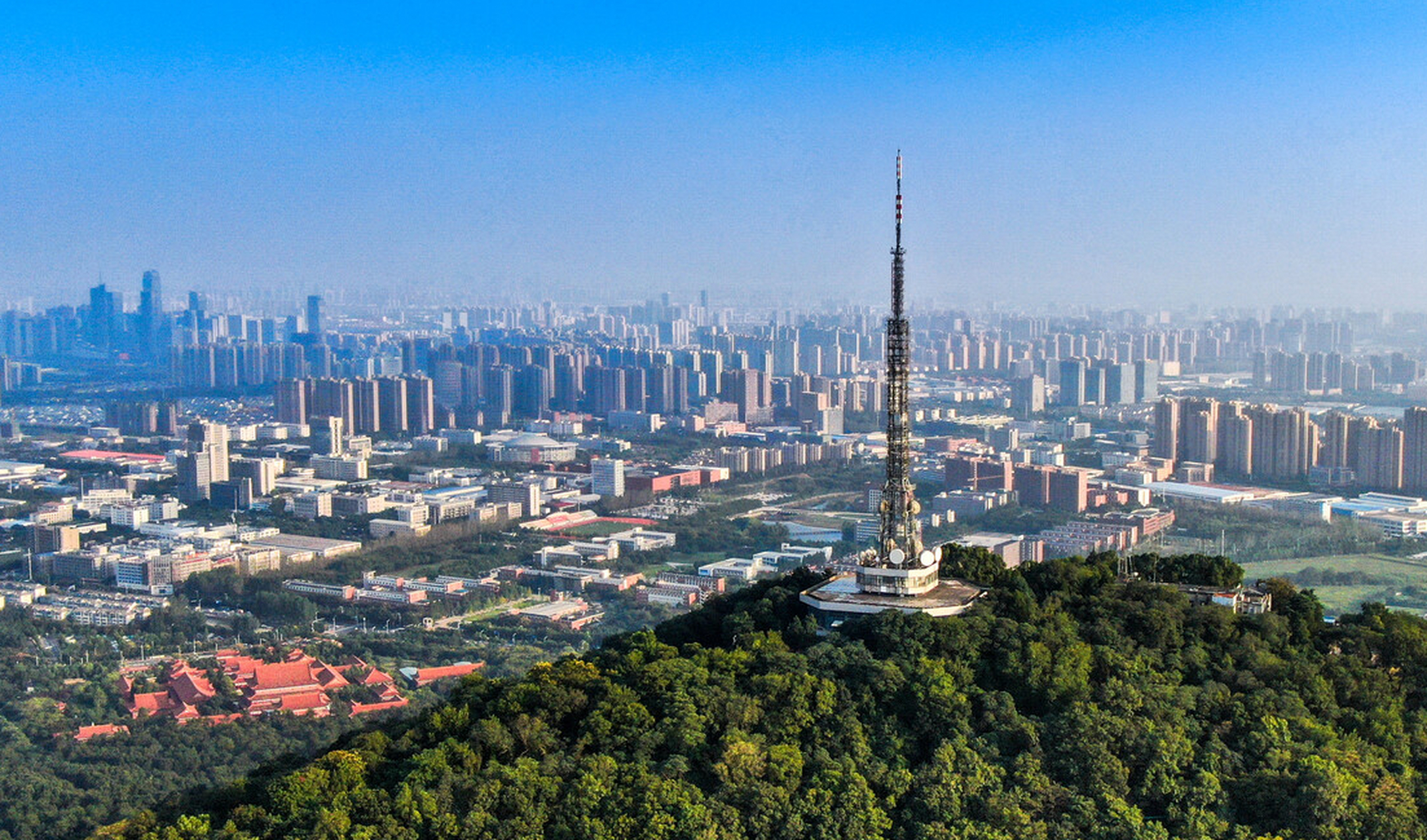 合肥大蜀山风景区图片