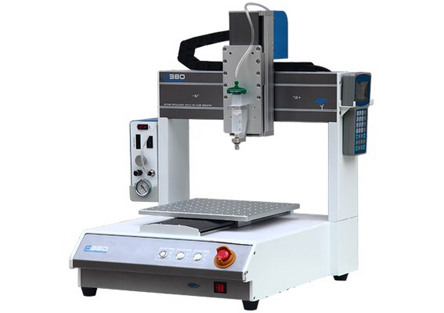 世椿智能sec-e380桌面型自动点胶机:精准点胶,轻松应对各种挑战  在当