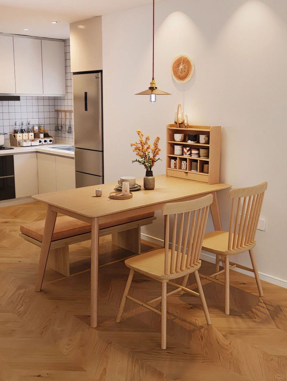 客餐厅一体,享受通透与温馨