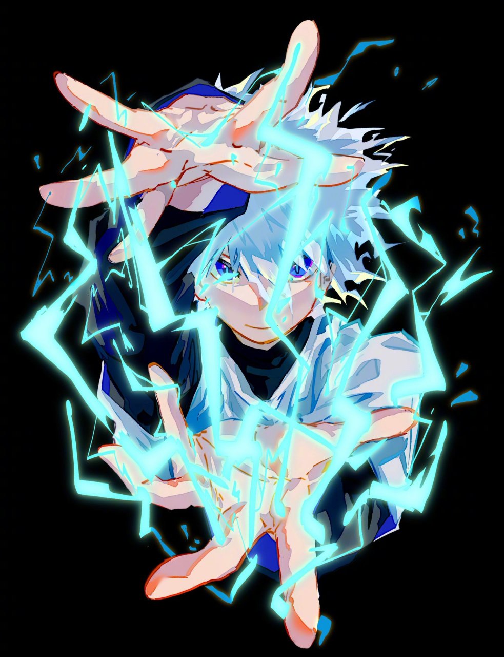 全职猎人# 这个奇犽也太帅了吧!