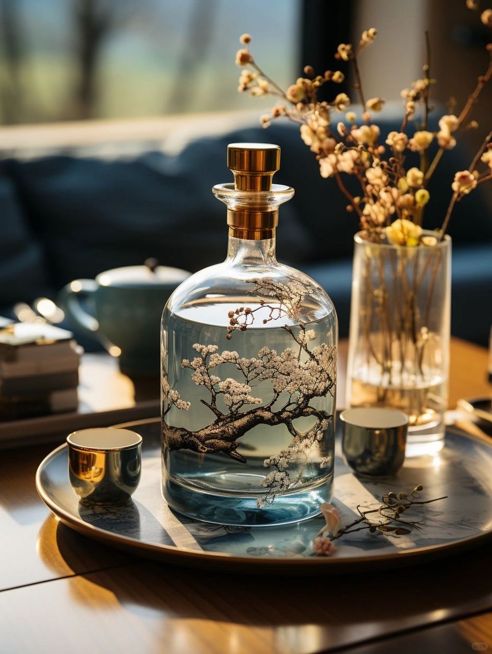 穿越酒瓶的艺术时空共赴一场芬芳与醇香的盛宴