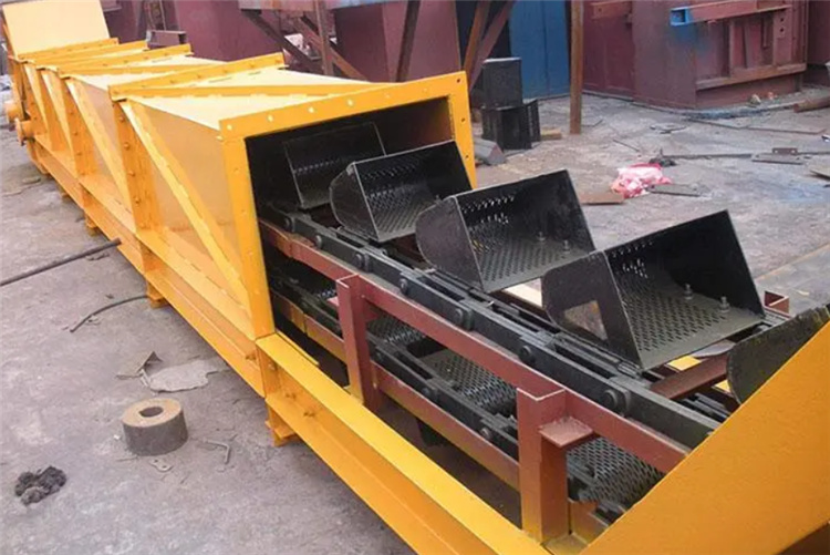 块状物料脱水捞渣机也叫链斗捞沙机