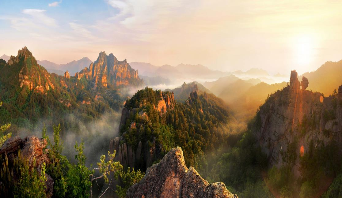 朝鲜名山七宝山的内七宝