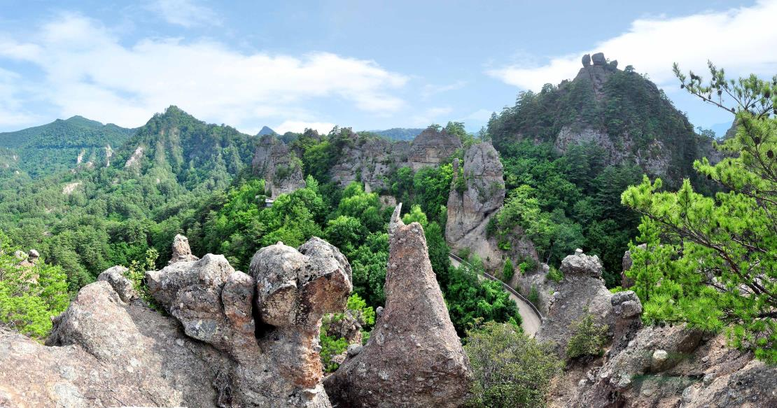 朝鲜名山七宝山的内七宝