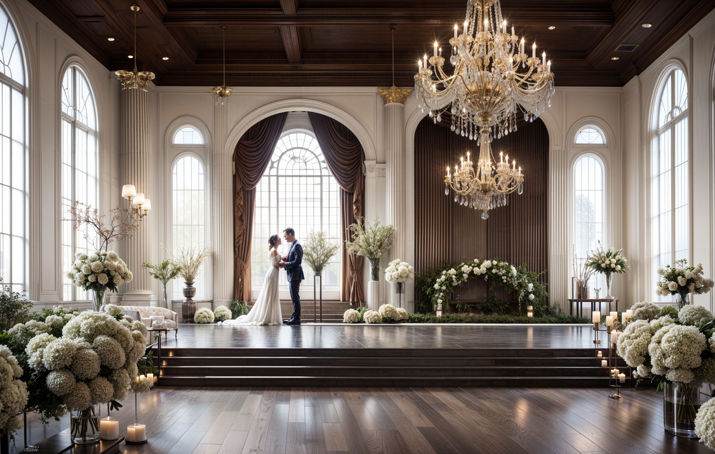 婚礼礼堂设计,婚宴设计,婚纱摄影基地设计