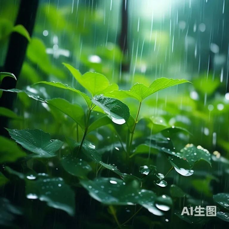 雨中草色翠欲滴.求上联