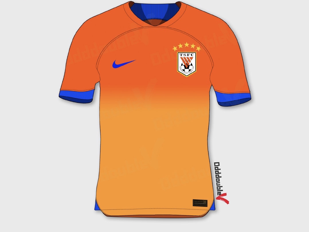 山东泰山新赛季球衣亮相,球队已拍摄定妆照,整体设计有变化