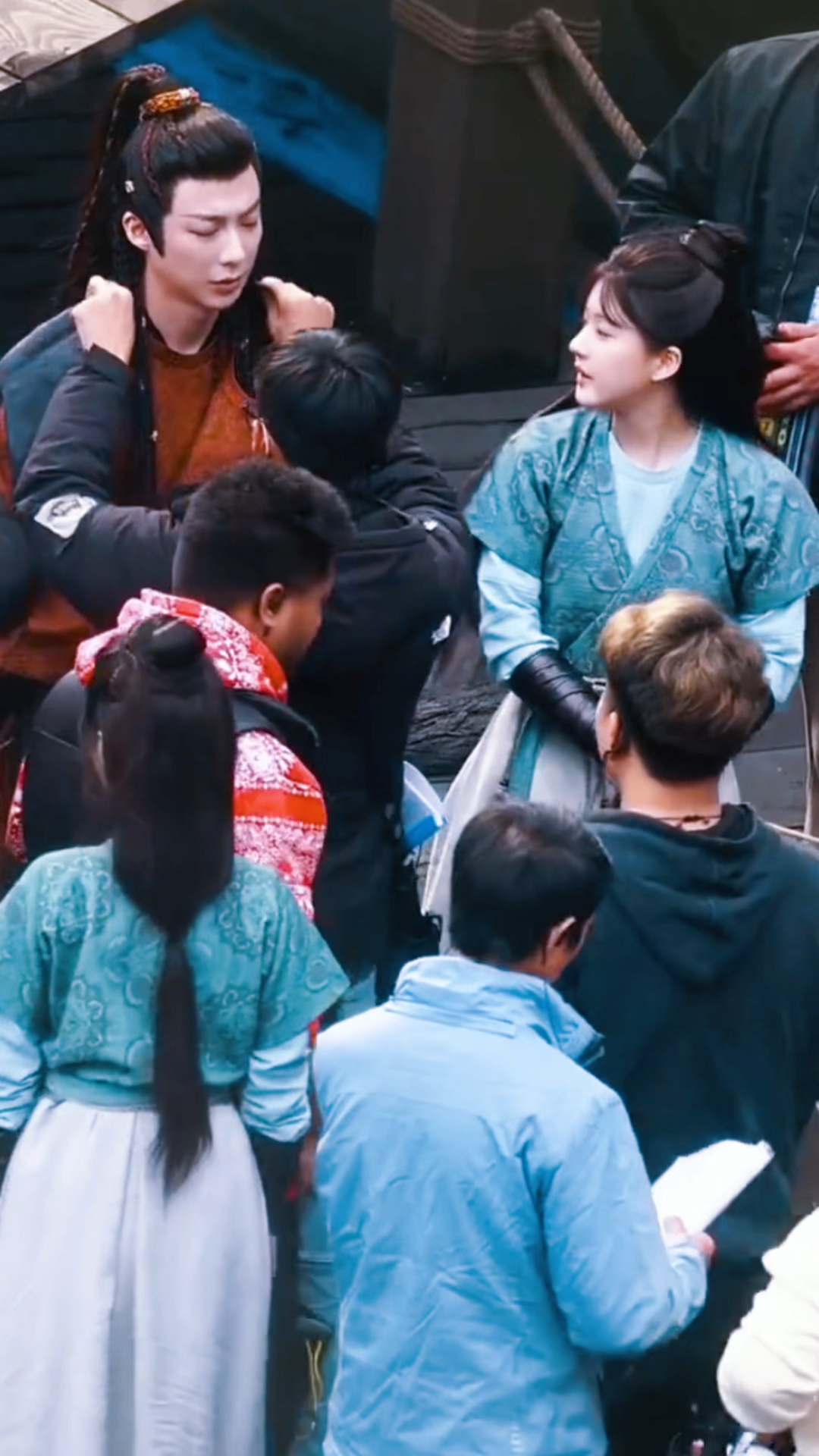 刘宇宁,赵露思新剧妆造速递!这状态是认真的吗?