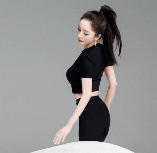 被杨幂身材秀到了火辣魅惑性感诱人维密真的是找对人了