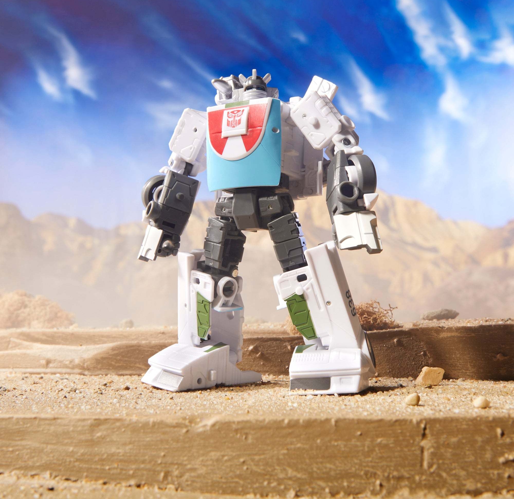 模型欣赏:变形金刚 遗产联合系列 汽车人五人套装