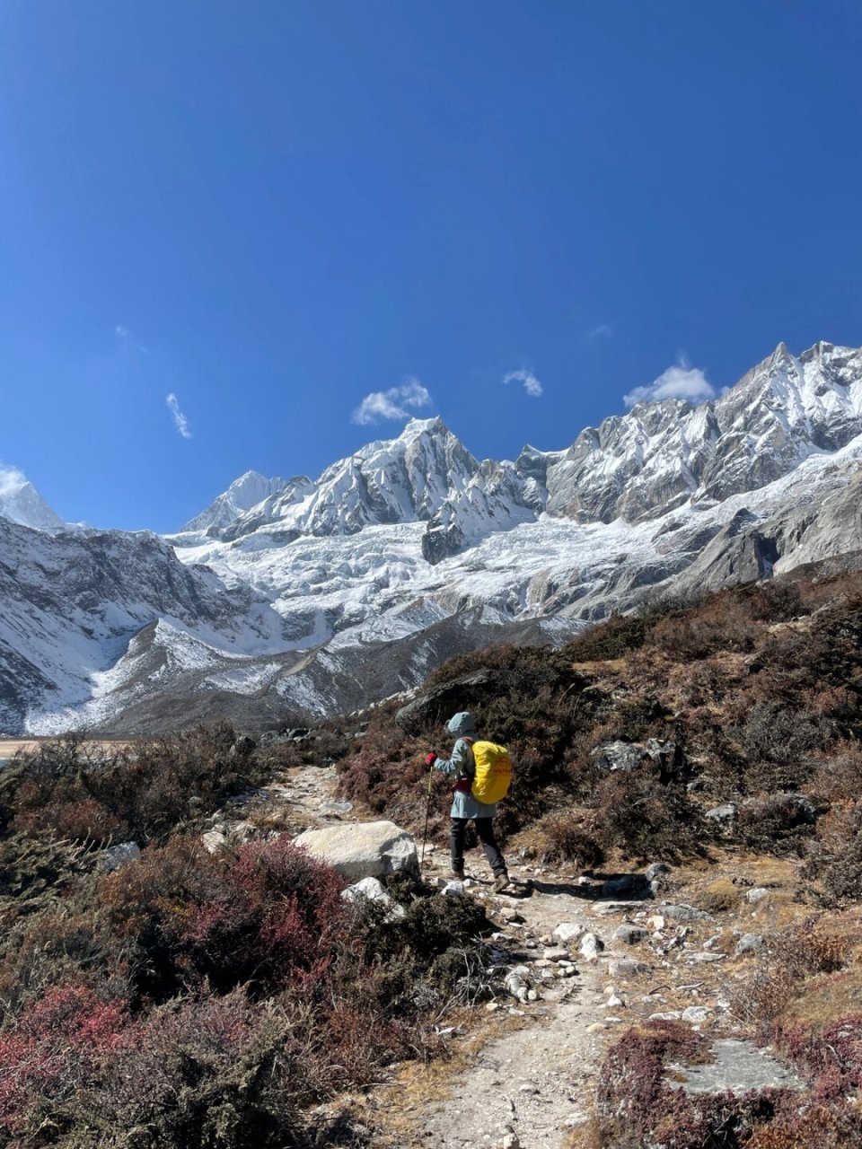 走进冬日山野|西藏库拉岗日徒步|众山神伫立  感谢山神们的庇佑与接纳