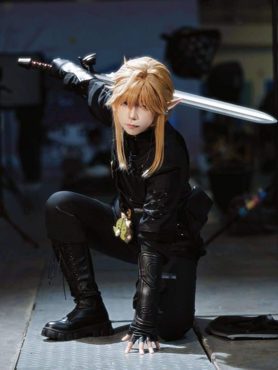 搞cos修得像自己毫无意义  身为游戏迷,我对《塞尔达传说》中的林克