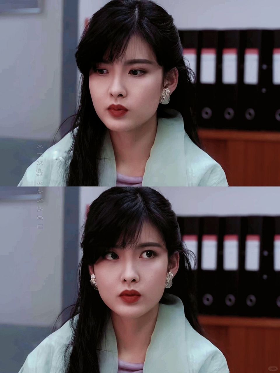 真的是那种集美貌,文化,温柔为一身的美女啊 看了几个周慧敏年轻时的