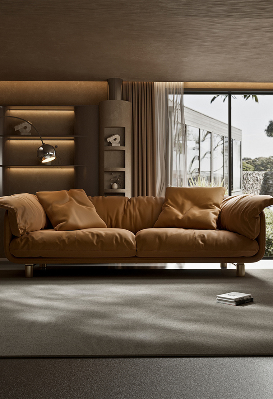 暖色系经典沙发,是独属于自己的温柔治愈06!i 嗨,大家好呀!