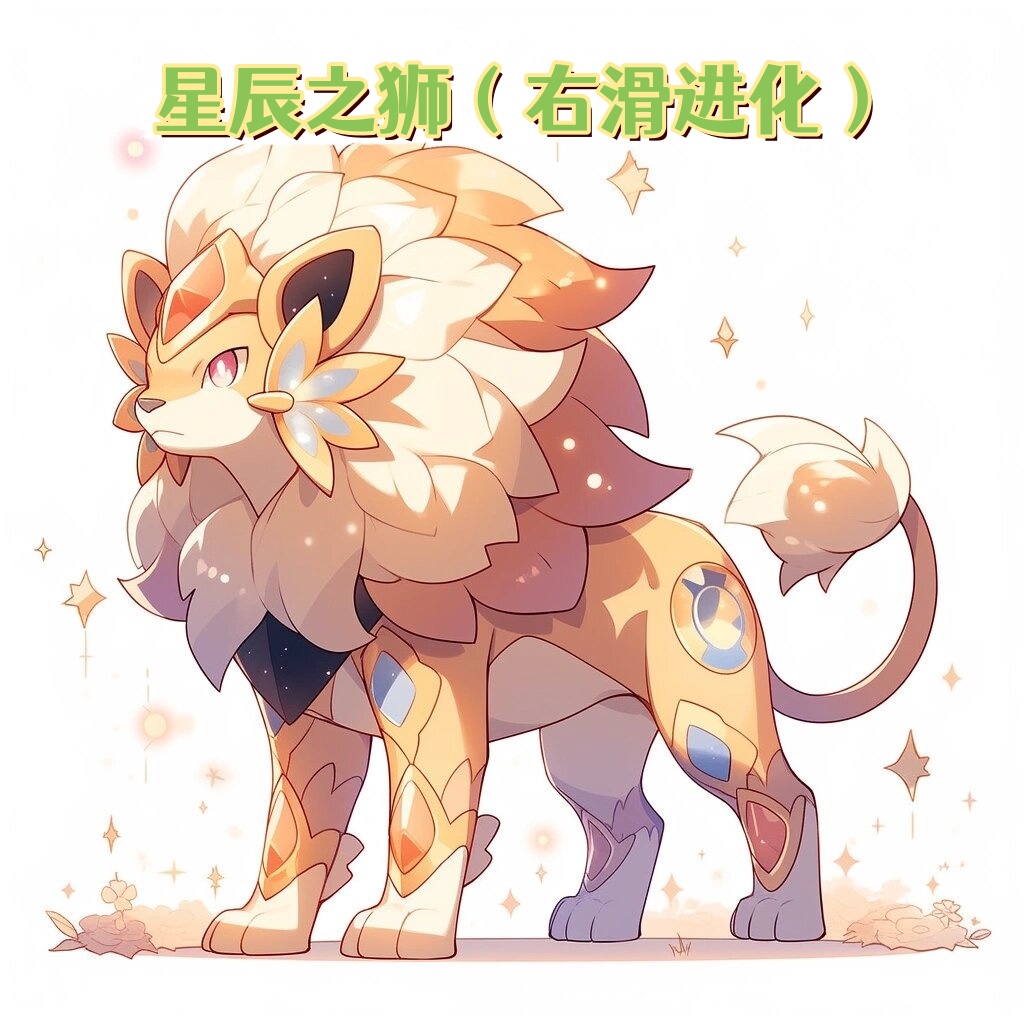 星辰之狮,这是一个令人敬畏的名字,它所代表的不仅仅是一种宝可梦