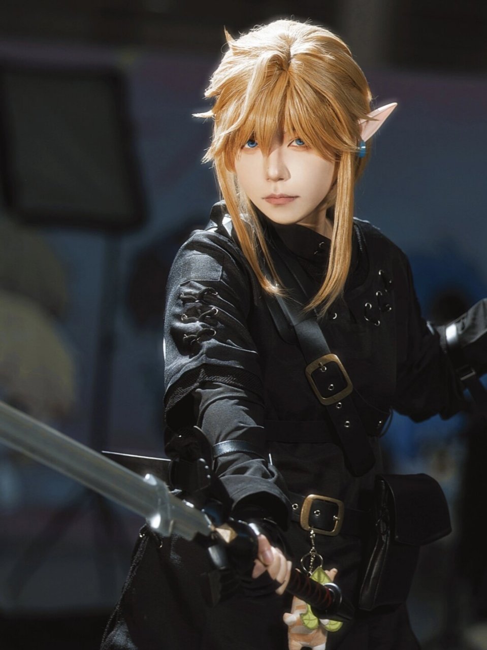 搞cos修得像自己毫无意义  身为游戏迷,我对《塞尔达传说》中的林克