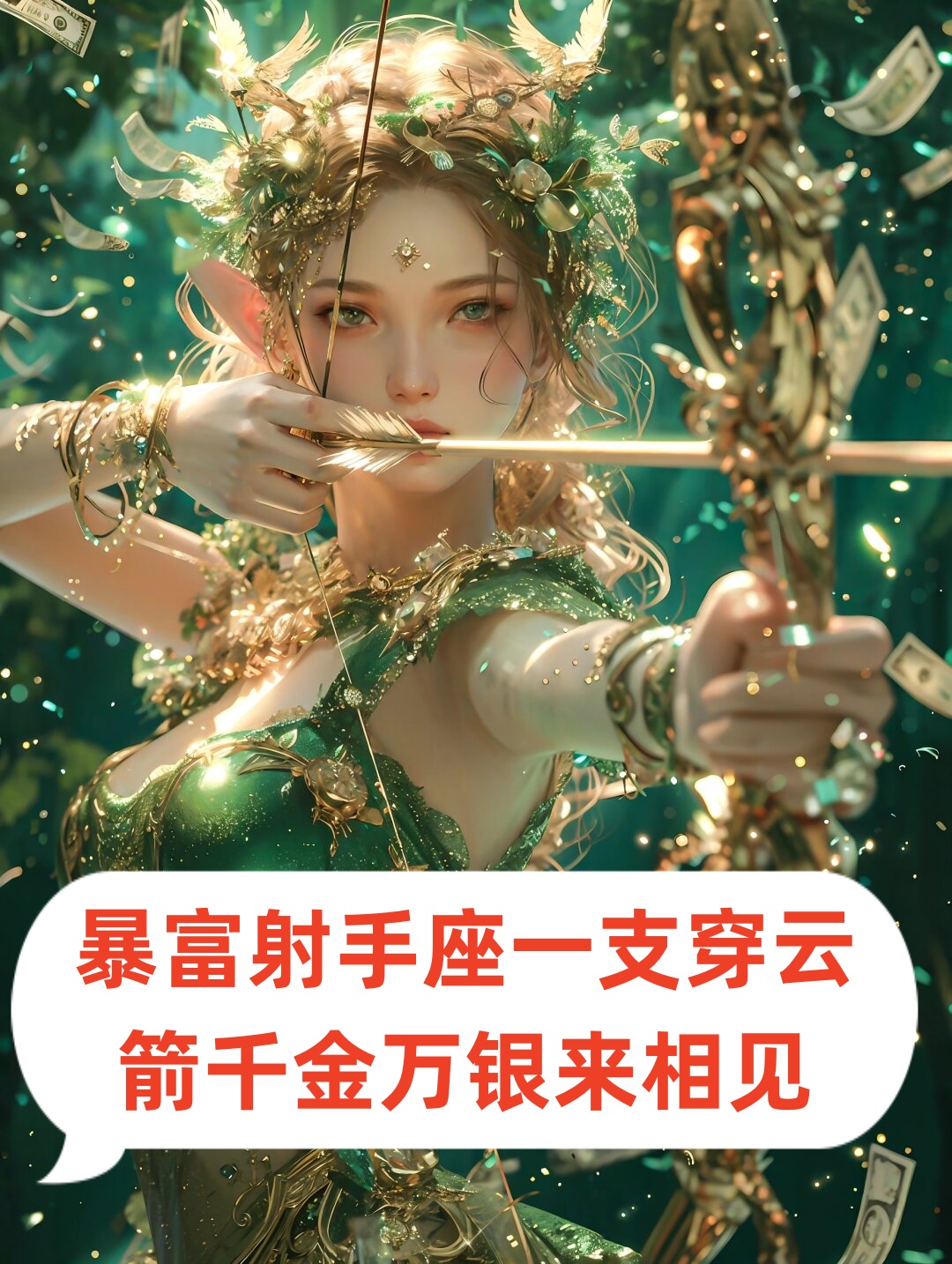 金星射手女图片