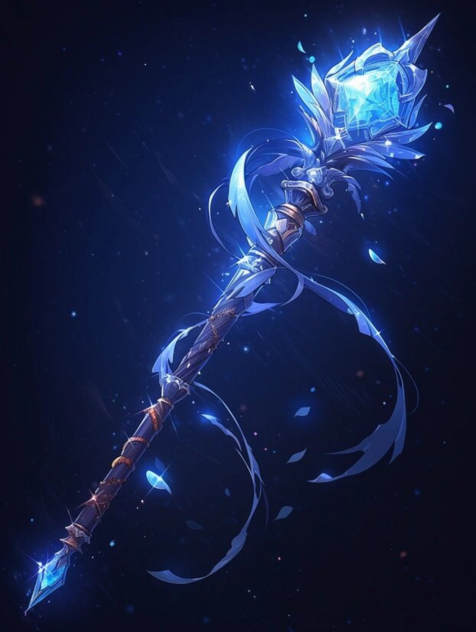 寒冰魔杖,释放冰霜能量的神秘魔杖  寒冰魔杖:冰霜能量的主宰  在仙侠