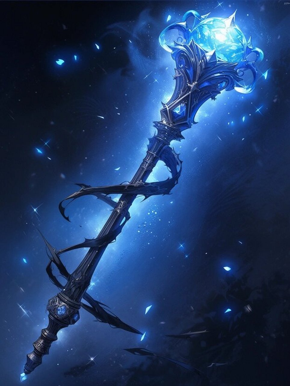 在仙侠世界的武器库中,有一把引人注目的魔法武器——寒冰魔杖