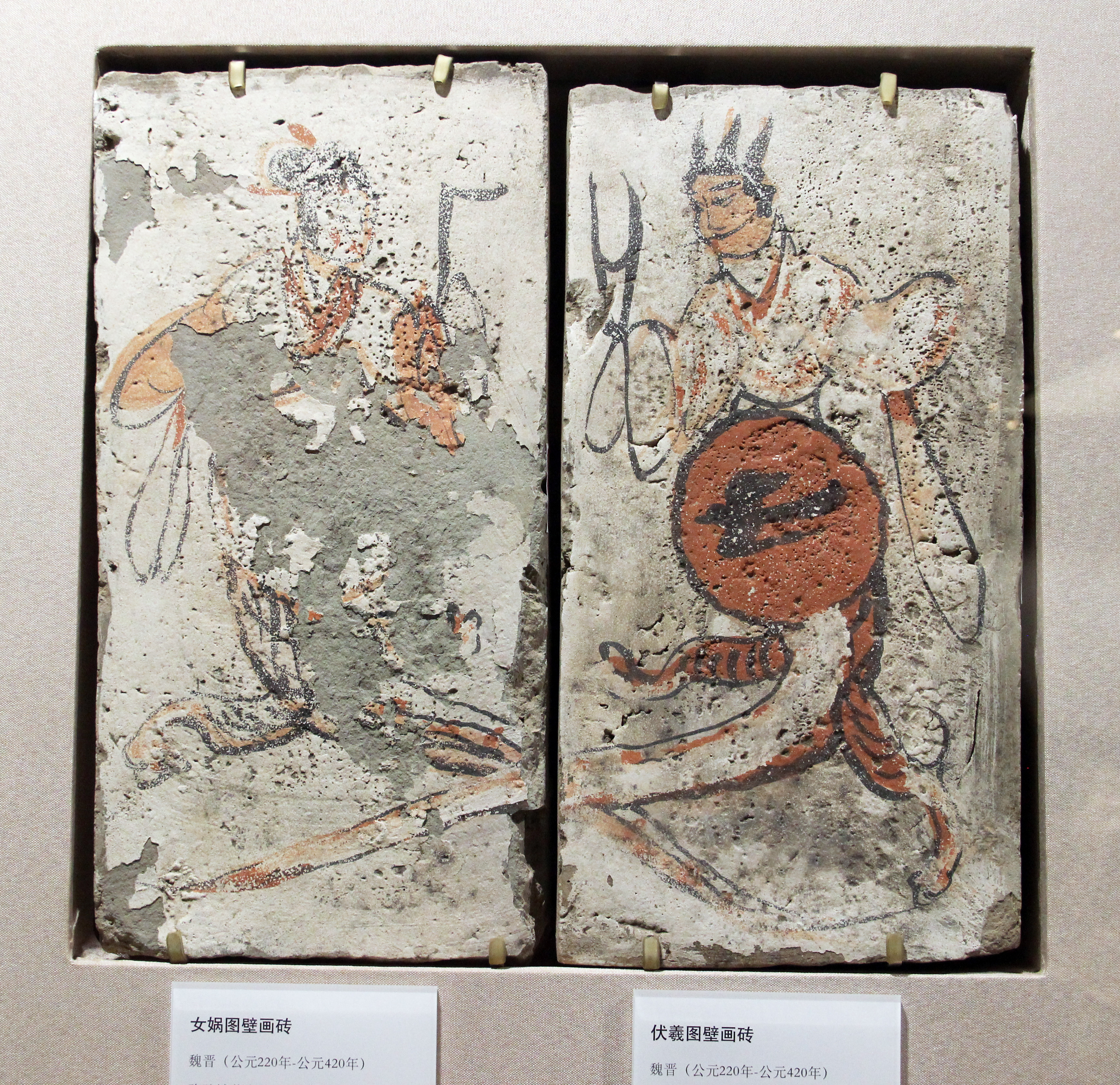 图说 壁画砖(之2/3)魏晋时期绘画艺术及文化,社会风貌 画像砖