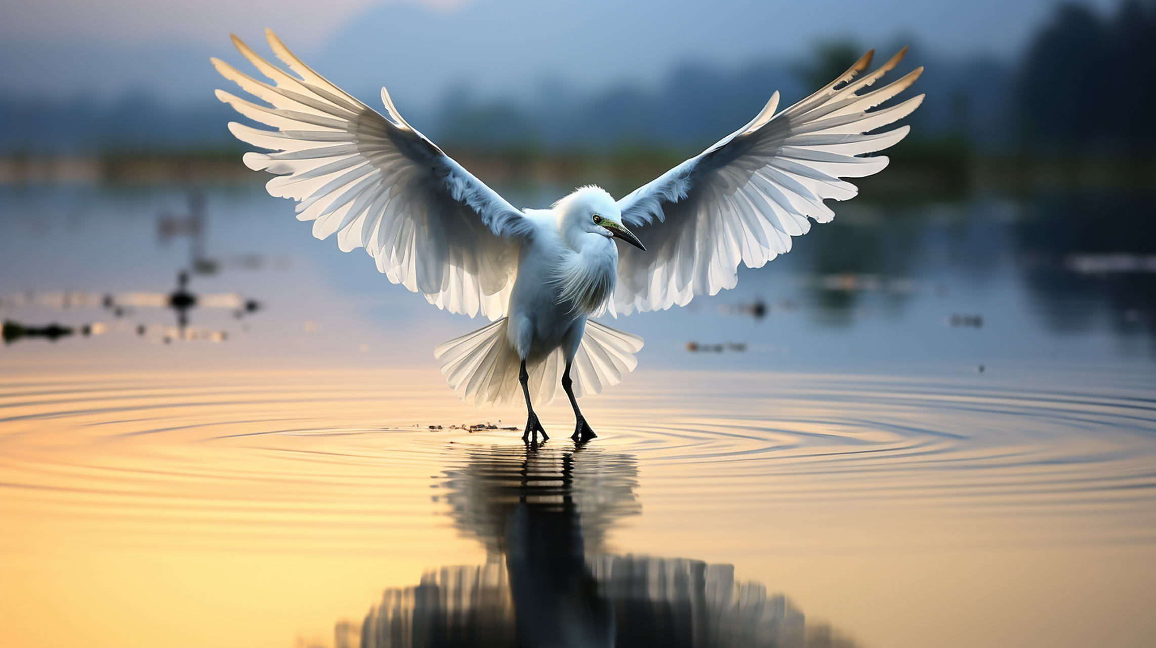 它展翅高飞,享受飞翔的自由,并理解每个生命都有自己的故事.