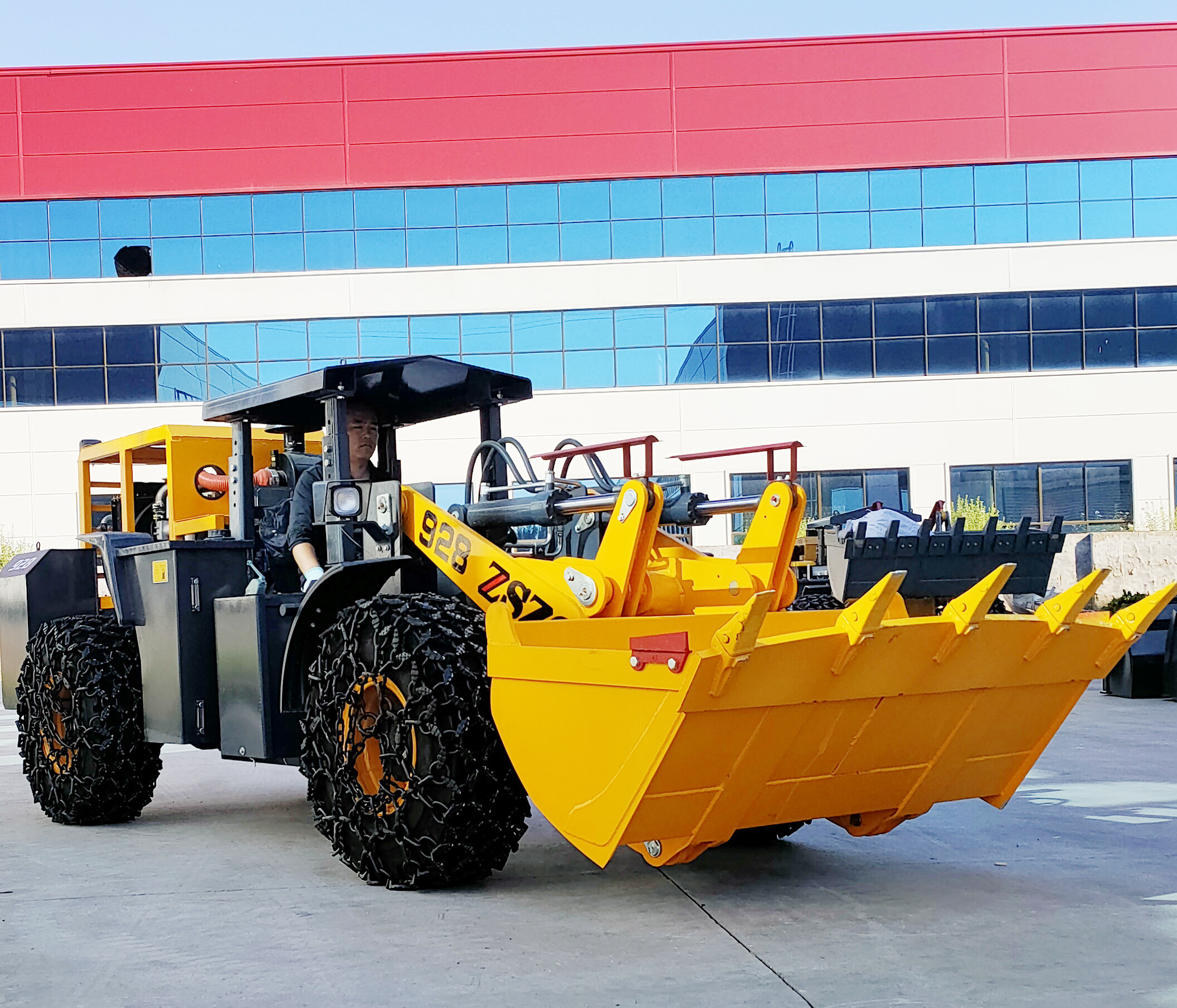 井下专用928矿用铲车尾气水过滤矿井装载机