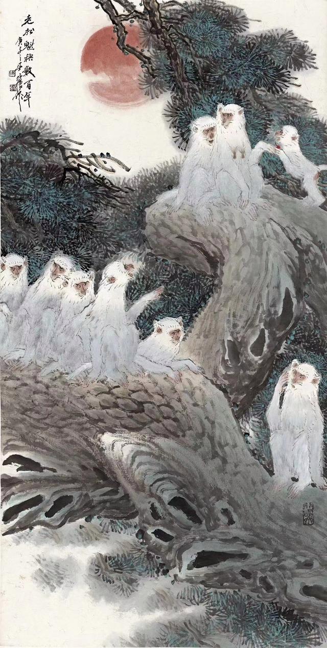 当代著名画家徐培晨百幅经典国画作品欣赏