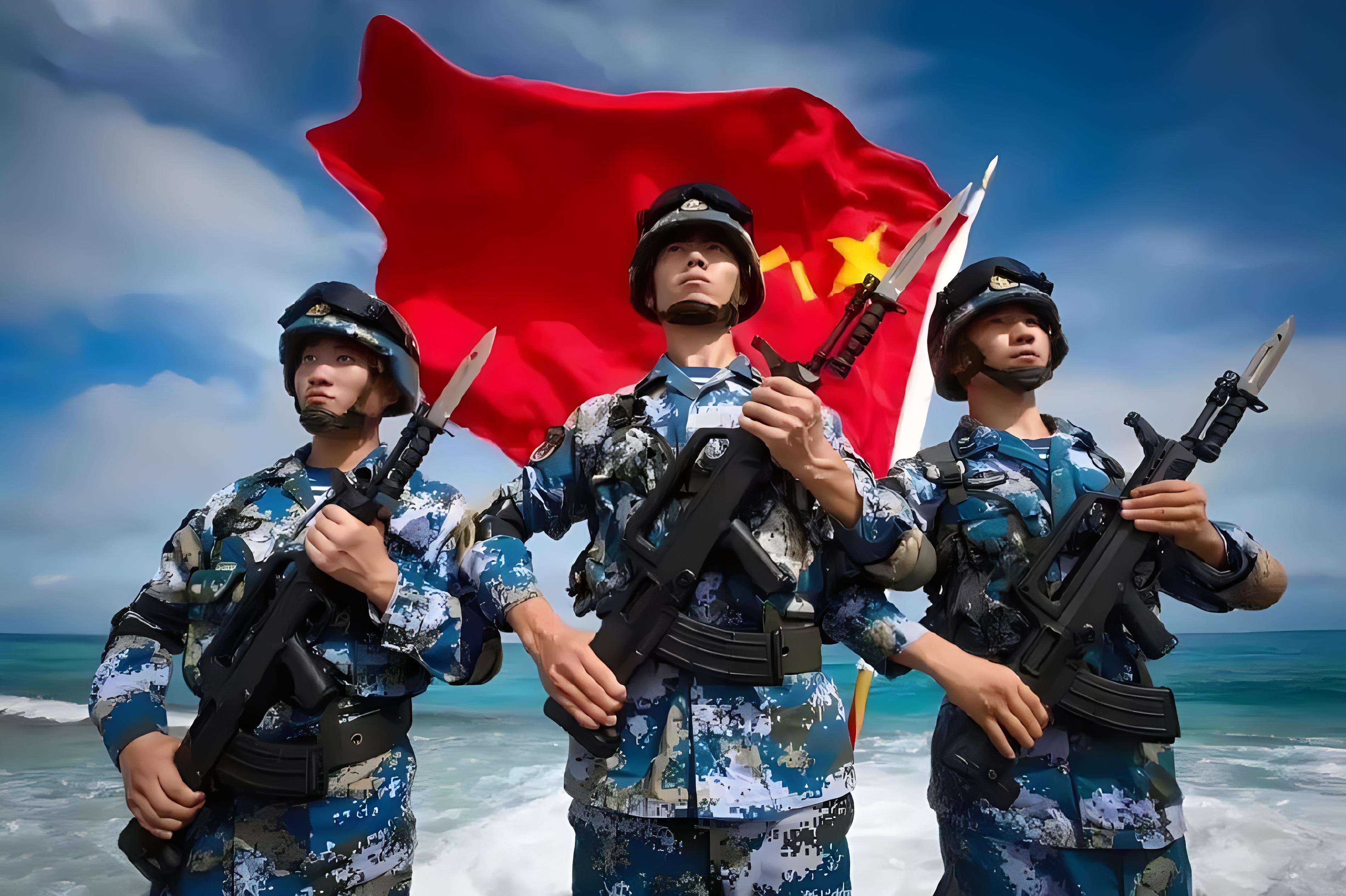 热血男儿,守卫祖国和平