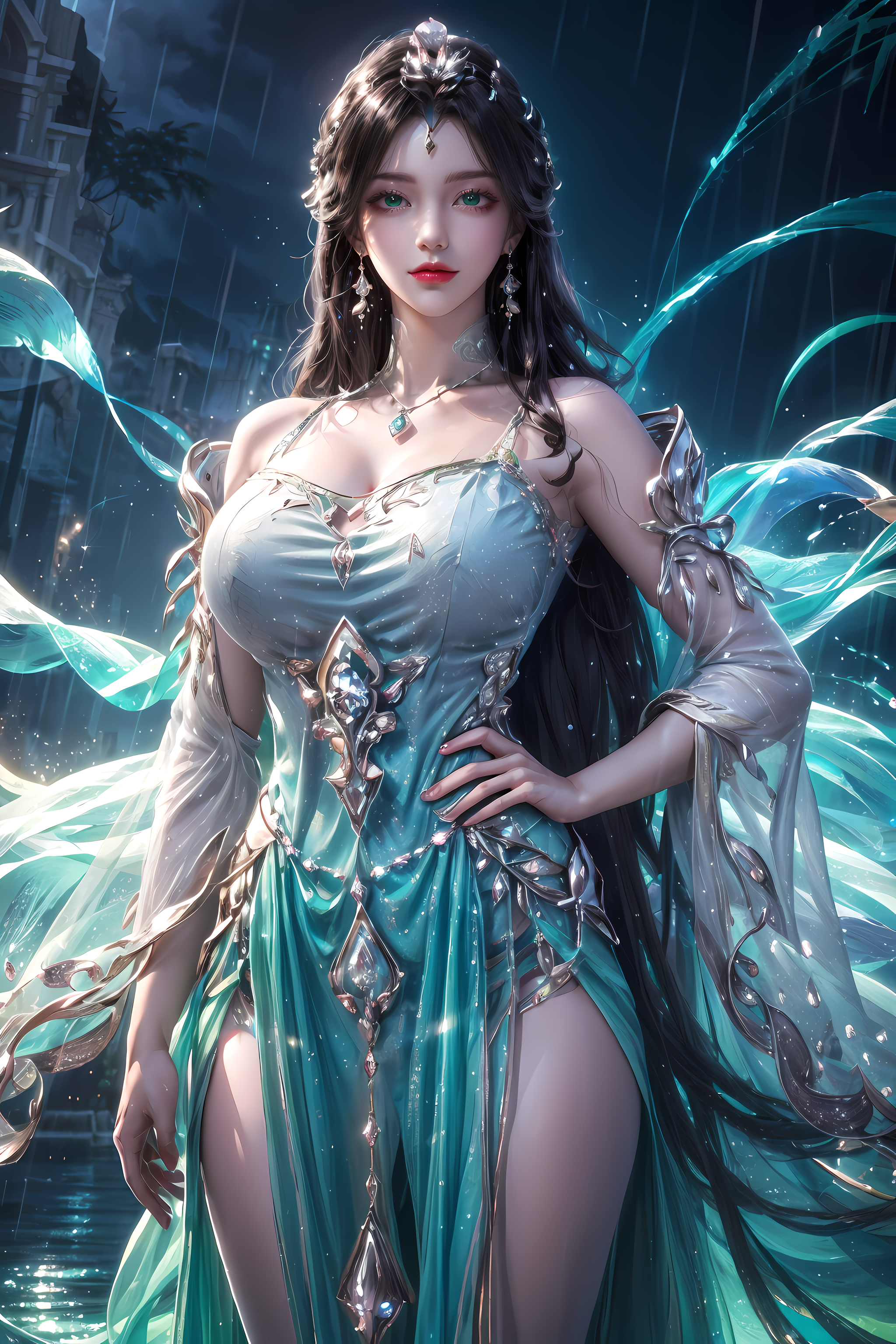 国漫女神壁纸,柳神