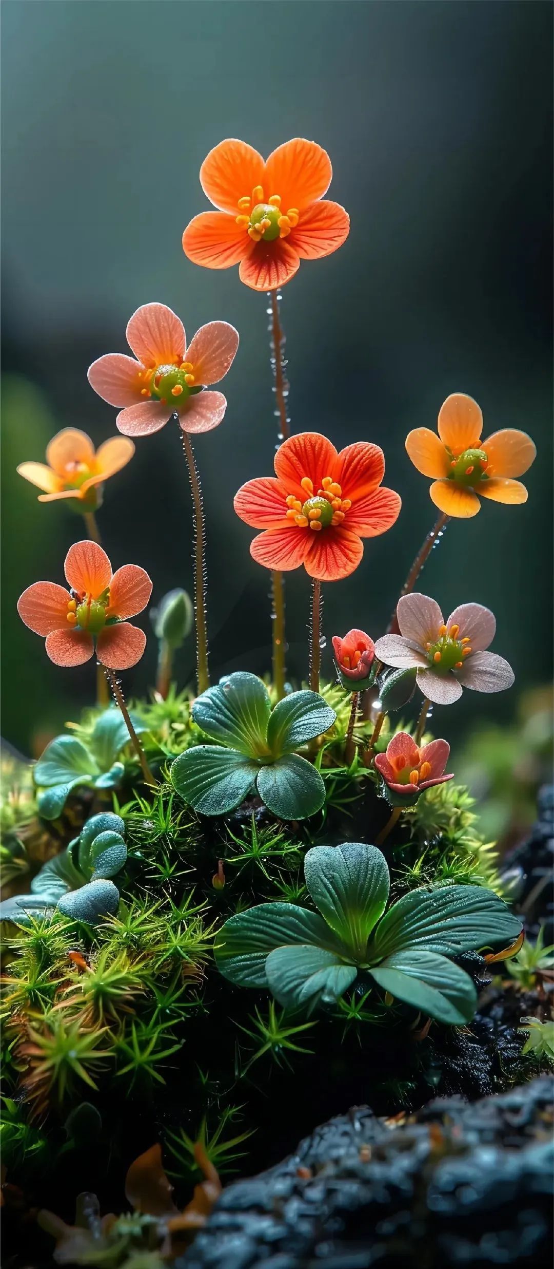 石上花