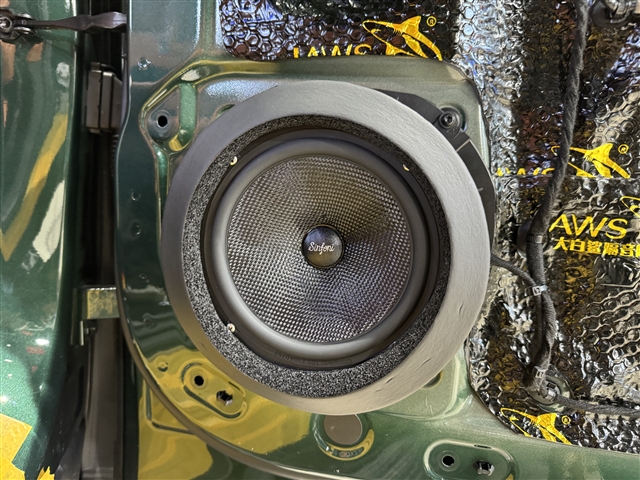 南昌理想l9汽车音响改装诗芬尼雅乐两分频喇叭改装案例