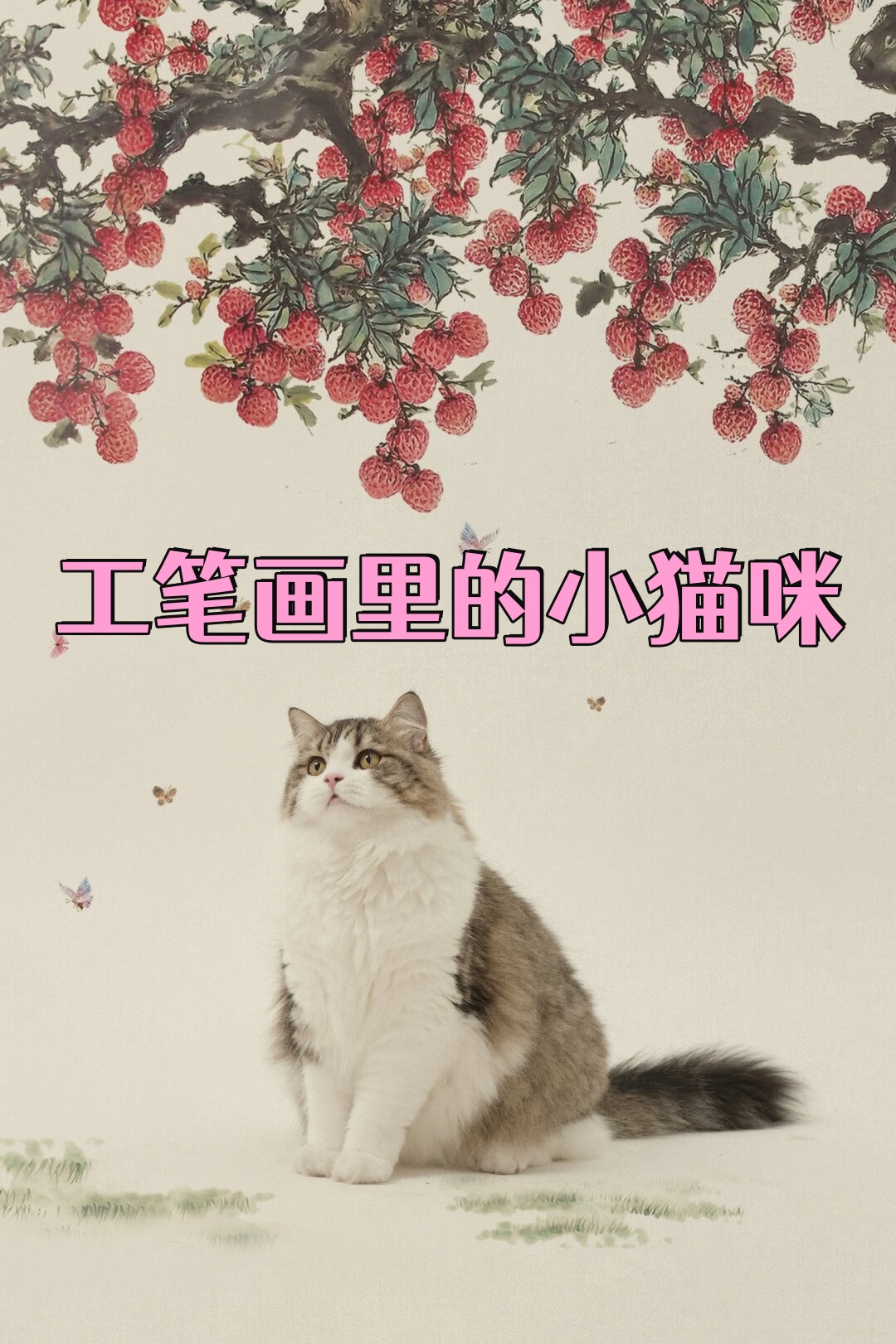 工笔猫的画法和上色图片