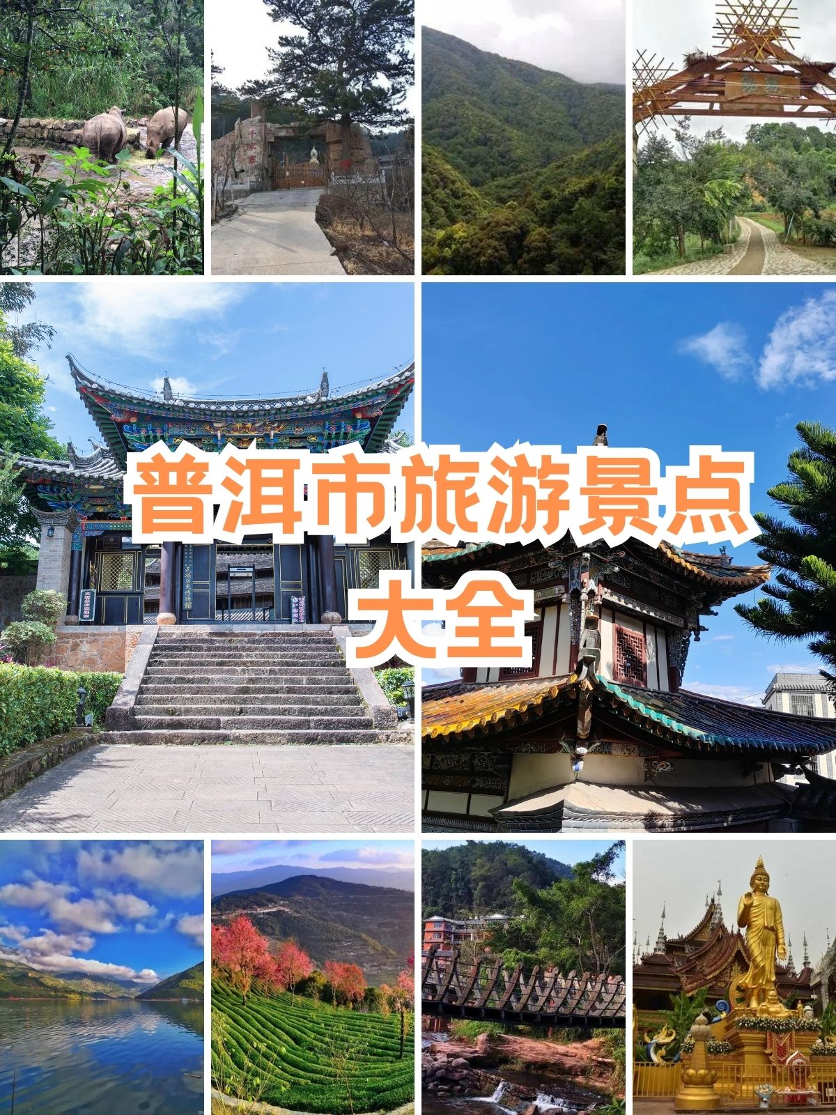 普洱市10大必游景点,带你穿越云雾,探秘自然仙境