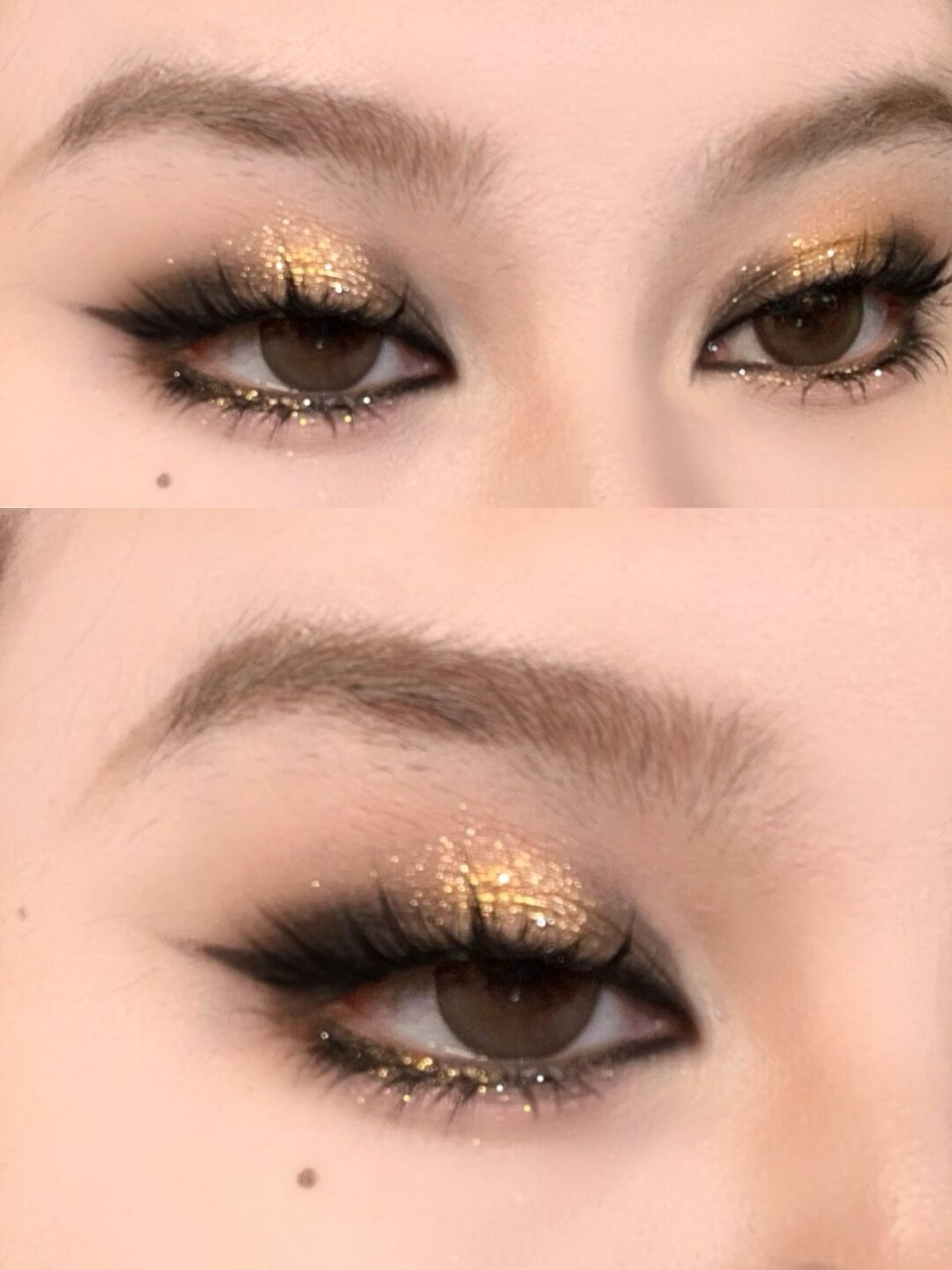 全包眼线 黑金烟熏 | 新年贵气妆?