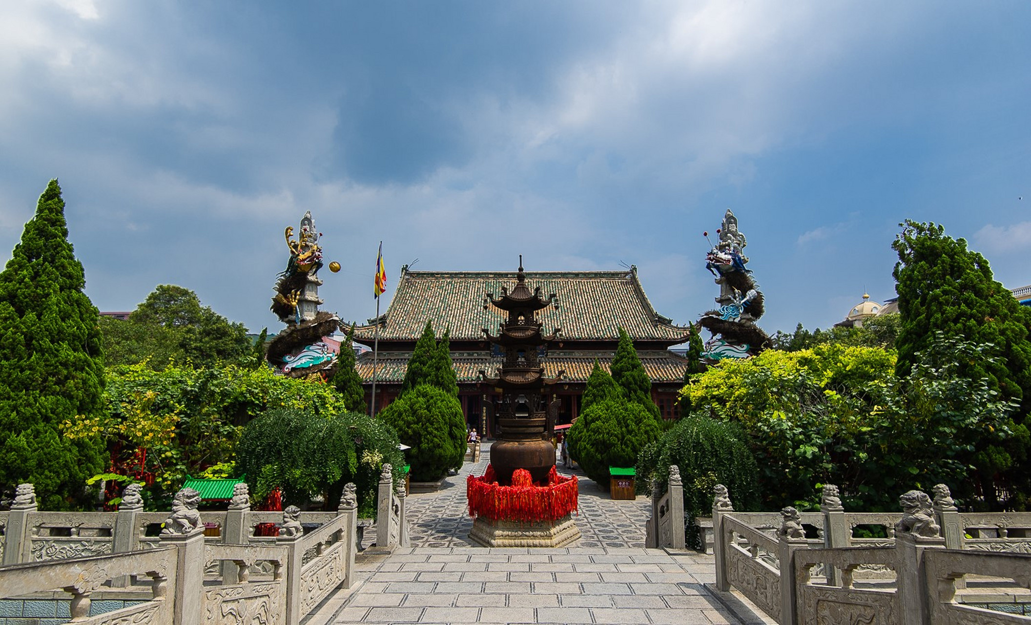 城市大玩家# 大相国寺,原名建国寺,位于河南省开封市.