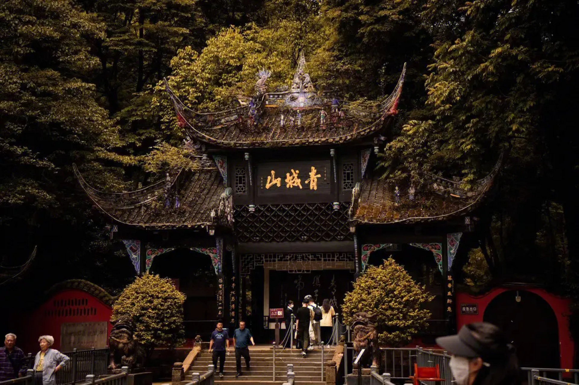 青城山,位于中国四川省都江堰市,是道教名山之一,被誉为"青城天下幽"