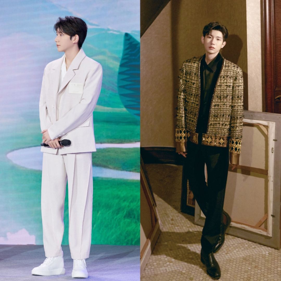 王源公开场合时尚蜕变  回首2021,王源每一次在公开活动中的亮相都