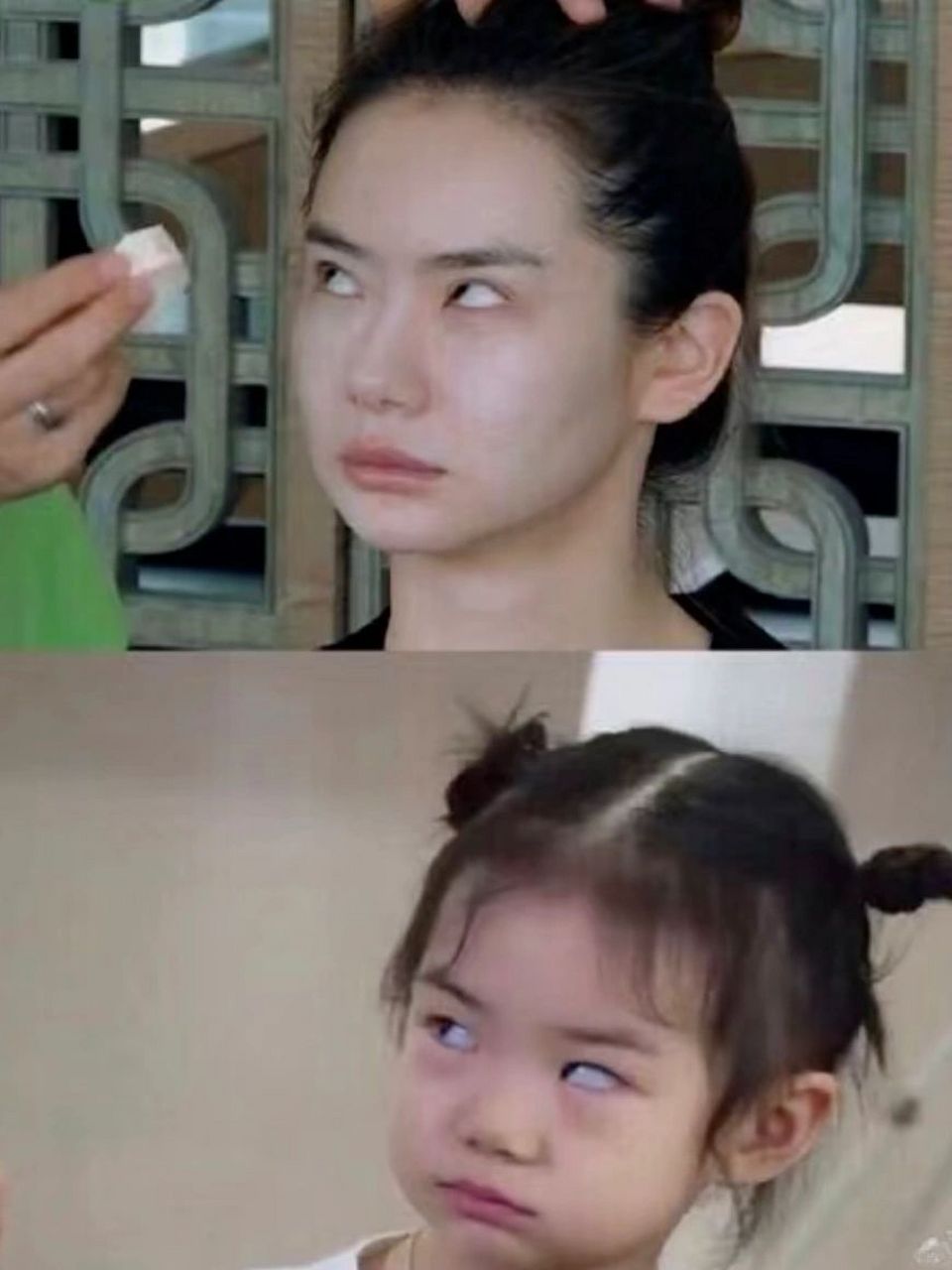 啊,来自基因不公平的暴击 每次看到明星的小孩,我都会受到暴击,也会