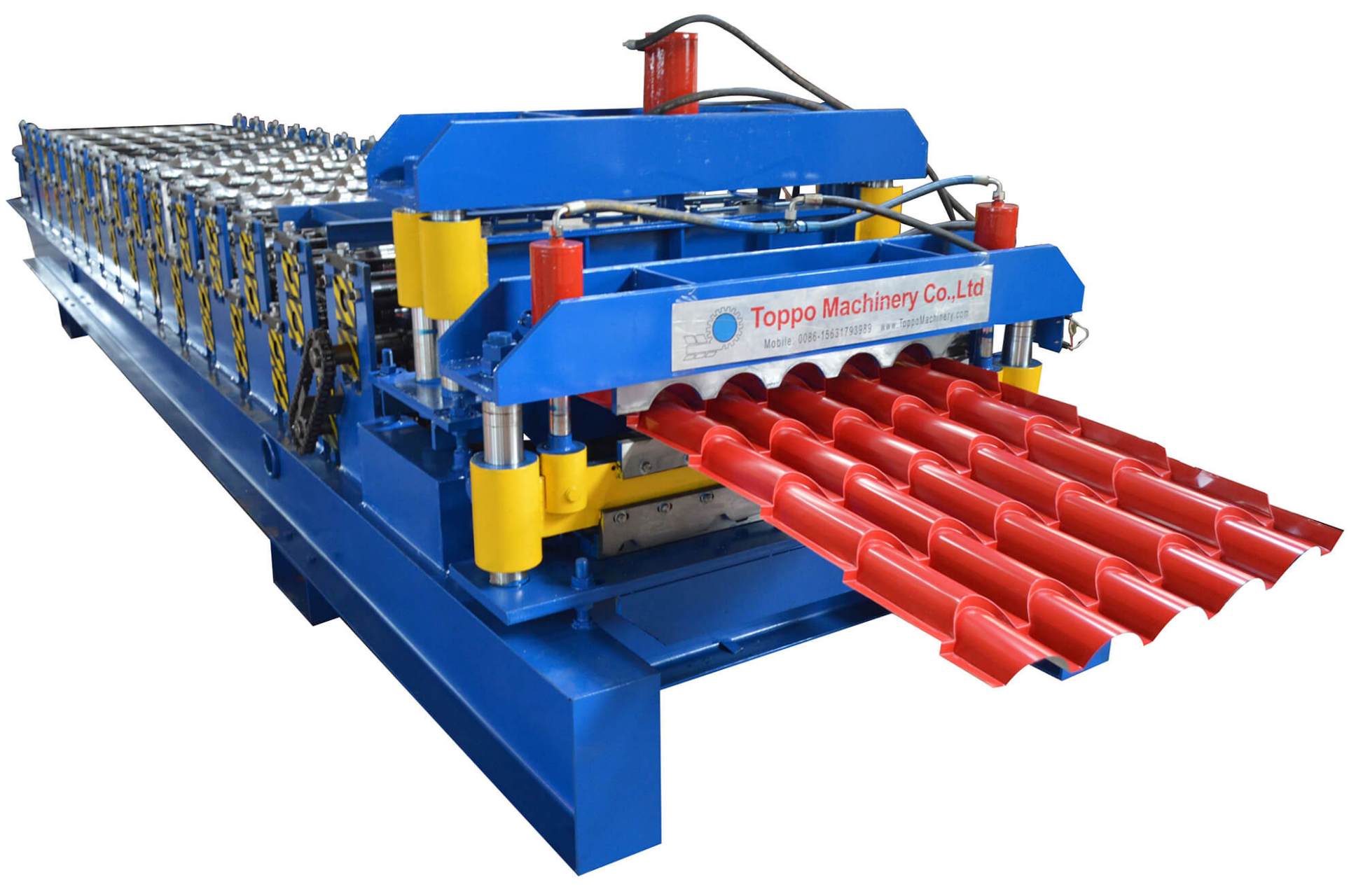 今天给大家介绍一下压瓦机彩钢瓦设备