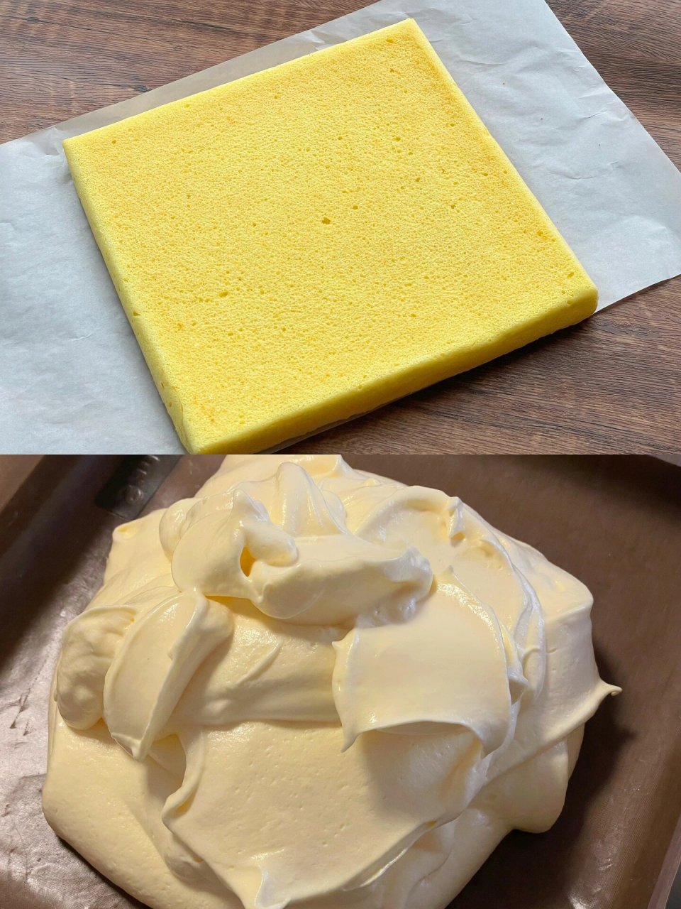 今天我要分享的是日本甜品大师津田阳子老师的分蛋海绵卷配方,这个