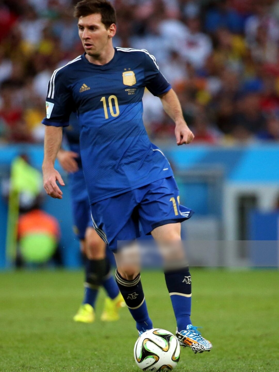 梅西 messi 阿根廷2014世界杯 决赛 更衣室  当然,我有幸在2014年世界