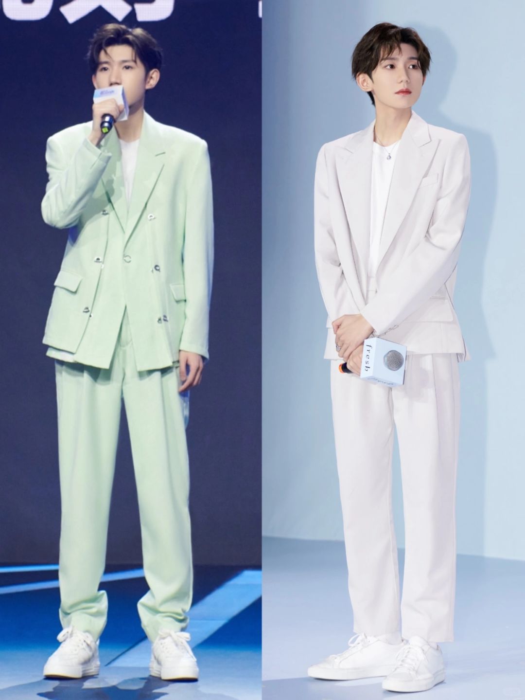 王源公开场合时尚蜕变  回首2021,王源每一次在公开活动中的亮相都