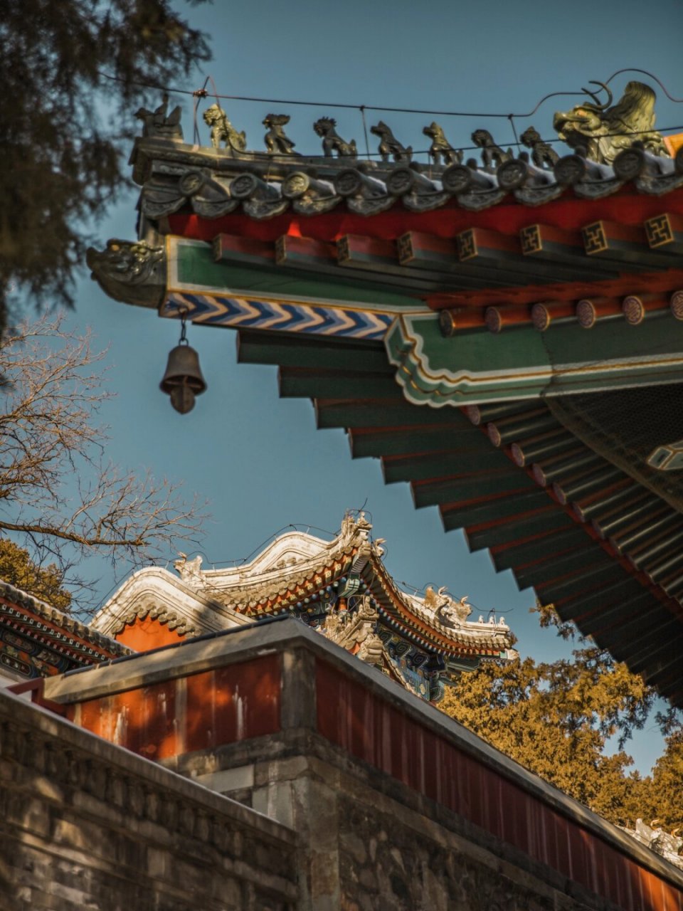 7615北京雪后的香山寺,简直美到窒息!