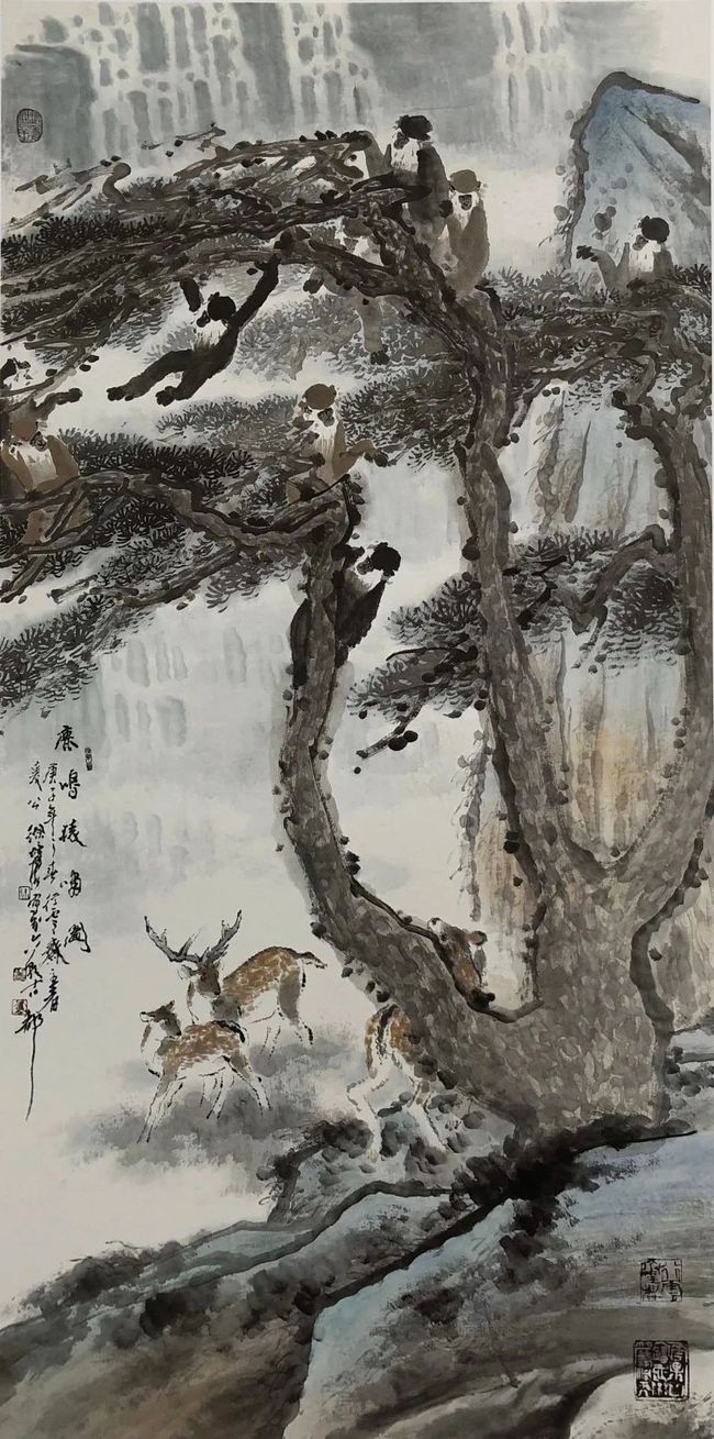 当代著名画家徐培晨百幅经典国画作品欣赏