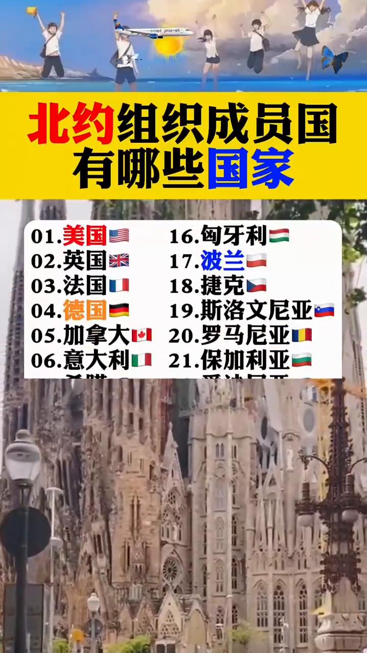 北约组织成员国都有哪些国家